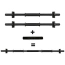 Buy TnP Accessories®  Black Solid Plastic Dumbbell Bar Set with Metal Connector 