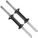 TnP Accessories 2 X 18" Plastic Dumbbell Bars + 4 x Spinlock Collars