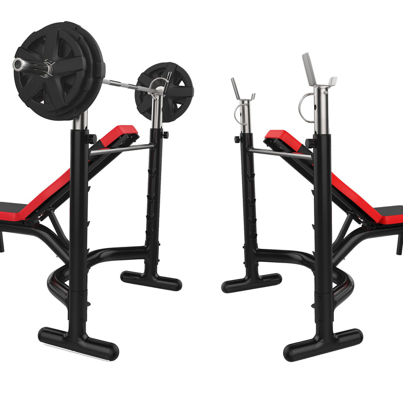 Buy TnP Accessories® Adjustable Weight Lifting Bench Fitness Rack Home Gym Training 
