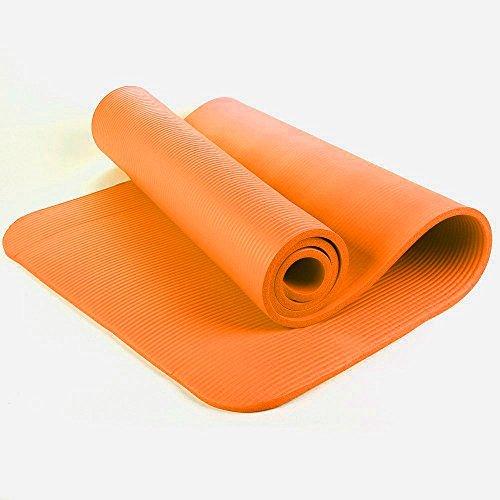 Buy TnP Accessories® NBR Foam Yoga Mat - 15mm Thick - Orange 