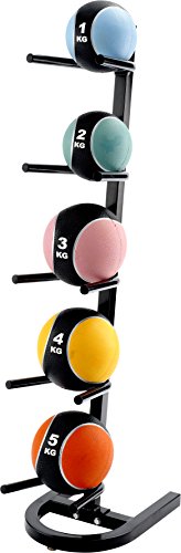 Medicine Ball Rack - Black - 5 Balls