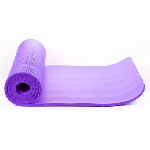 Buy TnP Accessories® NBR Foam Yoga Mat - 15mm Thick - Purple 