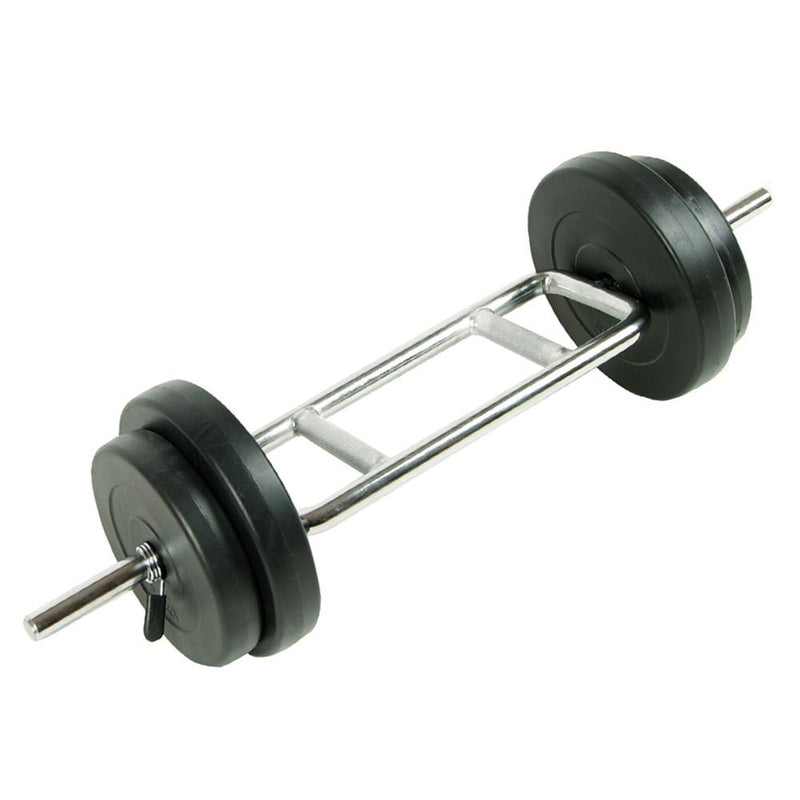 Buy TnP Accessories® 22KG Triceps Weight Set Barbell 1 Inch Plate 