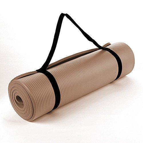 Buy TnP Accessories® NBR Foam Yoga Mat 190cm Brown/Toffee 