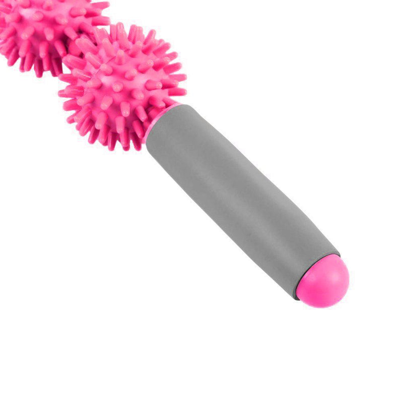 Buy TnP Accessories® Massage Stick Roller with 3 Spiky Balls - Pink/Grey 