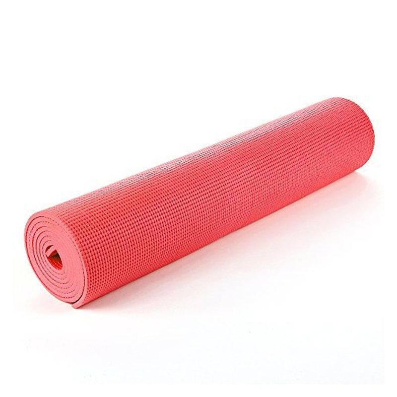6mm Yoga Mats Soft Non Slip Exercise Mat Red - Main Image